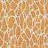 5' X 8' Orange And Ivory Geometric Washable Area Rug With UV Protection