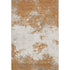 5' X 8' Copper And Beige Abstract Washable Area Rug With UV Protection