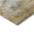 8' X 10' Gold And Beige Abstract Washable Area Rug With UV Protection