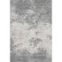 8' X 10' Gray And Silver Abstract Washable Area Rug With UV Protection
