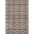 8' X 10' Brown And Beige Geometric Washable Area Rug With UV Protection