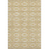 8' X 10' Gold And Beige Geometric Washable Area Rug With UV Protection