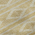 8' X 10' Gold And Beige Geometric Washable Area Rug With UV Protection
