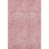 5' X 8' Blush And Ivory Abstract Washable Area Rug With UV Protection