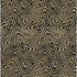 5' X 8' Black And Gold Abstract Washable Area Rug With UV Protection