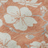 5' X 8' Coral And Ivory Floral Washable Area Rug With UV Protection