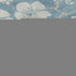 9' X 12' Sky Blue And Ivory Floral Washable Area Rug With UV Protection
