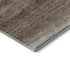 8' X 10' Brown And Ivory Striped Washable Area Rug With UV Protection
