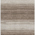8' X 10' Brown And Ivory Striped Washable Area Rug With UV Protection