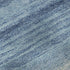 5' X 8' Blue And Ivory Striped Washable Area Rug With UV Protection