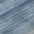 8' X 10' Blue And Ivory Striped Washable Area Rug With UV Protection