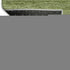 5' X 8' Green And Ivory Striped Washable Area Rug With UV Protection