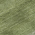 8' X 10' Green And Ivory Striped Washable Area Rug With UV Protection