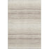 8' X 10' Ivory And Beige Striped Washable Area Rug With UV Protection