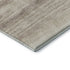 8' X 10' Ivory And Beige Striped Washable Area Rug With UV Protection