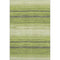 5' X 8' Lime Green Gray And Ivory Striped Washable Area Rug With UV Protection