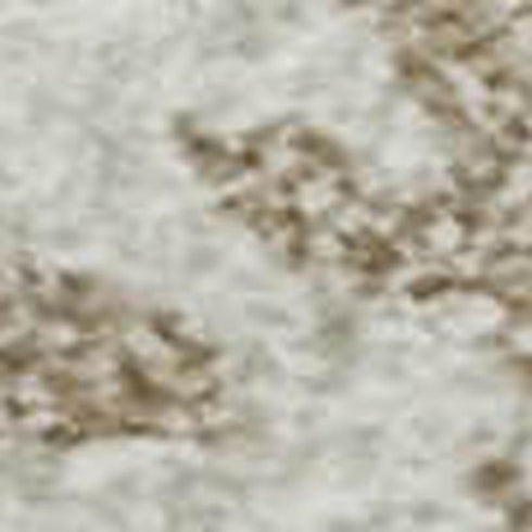 8' X 10' Gray Gold And Ivory Abstract Washable Area Rug With UV Protection