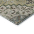 5' X 8' Beige Sage And Ivory Oriental Washable Area Rug With UV Protection