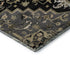 8' X 10' Black Gold And Beige Oriental Washable Area Rug With UV Protection