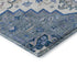 8' X 10' Blue Ivory And Gray Oriental Washable Area Rug With UV Protection