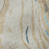 8' X 10' Beige Teal And Brown Abstract Washable Area Rug With UV Protection