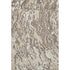 5' X 8' Beige Taupe And Ivory Abstract Washable Area Rug With UV Protection