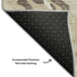 5' X 8' Beige Taupe And Ivory Abstract Washable Area Rug With UV Protection