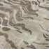 5' X 8' Beige Taupe And Ivory Abstract Washable Area Rug With UV Protection