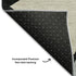 8' X 10' Brown Black And Ivory Geometric Washable Area Rug With UV Protection