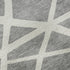 8' X 10' Gray And Ivory Geometric Washable Area Rug With UV Protection