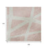 9' X 12' Pink And Ivory Geometric Washable Area Rug With UV Protection
