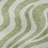 8' X 10' Artichoke Green And Ivory Animal Print Washable Area Rug With UV Protection