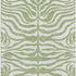 8' X 10' Artichoke Green And Ivory Animal Print Washable Area Rug With UV Protection