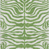 5' X 8' Green And Ivory Animal Print Washable Area Rug With UV Protection