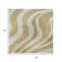 8' X 10' Gold And Ivory Animal Print Washable Area Rug With UV Protection