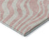 8' X 10' Pink And Ivory Animal Print Washable Area Rug With UV Protection
