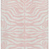 8' X 10' Pink And Ivory Animal Print Washable Area Rug With UV Protection