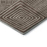 8' X 10' Brown And Beige Geometric Washable Area Rug With UV Protection
