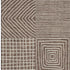 8' X 10' Brown And Beige Geometric Washable Area Rug With UV Protection