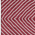 5' X 8' Burgundy And Ivory Geometric Washable Area Rug With UV Protection