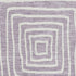 8' X 10' Lavender And Ivory Geometric Washable Area Rug With UV Protection