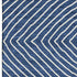 9' X 12' Navy Blue And Ivory Geometric Washable Area Rug With UV Protection
