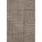8' X 10' Brown And Beige Geometric Washable Area Rug With UV Protection