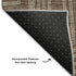 8' X 10' Brown And Beige Geometric Washable Area Rug With UV Protection