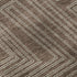 8' X 10' Brown And Beige Geometric Washable Area Rug With UV Protection