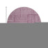 8' Eggplant And Ivory Geometric Washable Round Rug With UV Protection
