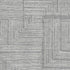 9' X 12' Gray And Ivory Geometric Washable Area Rug With UV Protection