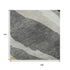 9' X 12' Black Gold And Ivory Abstract Washable Area Rug With UV Protection