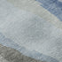5' X 8' Blue And Gray Abstract Washable Area Rug With UV Protection