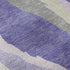 8' Purple Ivory And Gray Abstract Washable Round Rug With UV Protection